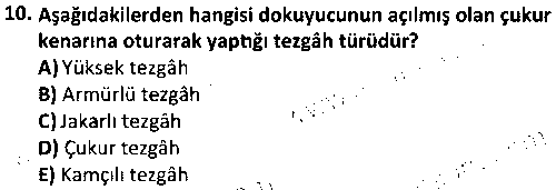TMT1005 Tekstil Malzeme Bilgisi çıkmış sınav sorusu 2