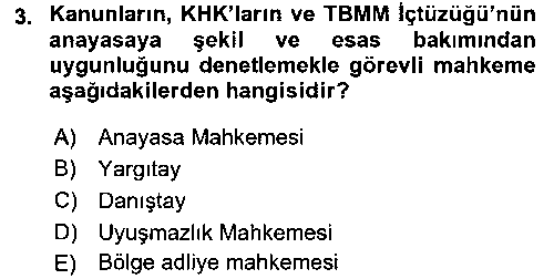 ADL108U Kalem Mevzuatı çıkmış sınav sorusu 3