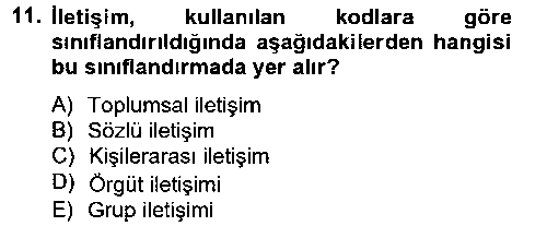 HIT204U Halkla İlişkiler Yazarlığı çıkmış sınav sorusu 3