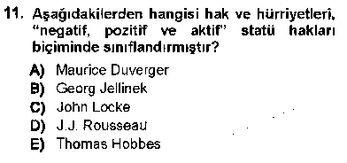 HUK115U Anayasa 1 çıkmış sınav sorusu 3