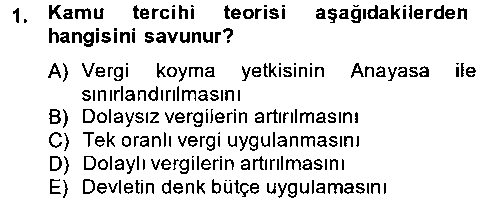 MLY202U Vergi Teorisi çıkmış sınav sorusu 1