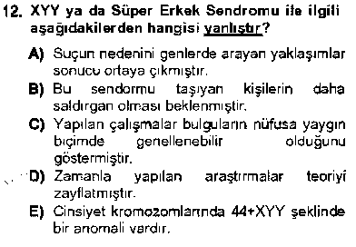 OGK205U Kriminoloji çıkmış sınav sorusu 2