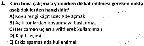 GRF4001 İllüstrasyon çıkmış sınav sorusu 1