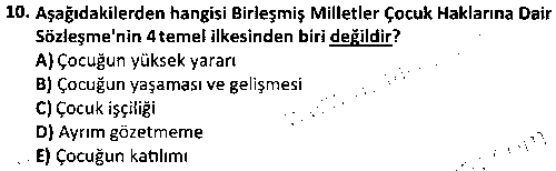SOH1006 Sosyal Hizmet Etiği çıkmış sınav sorusu 2
