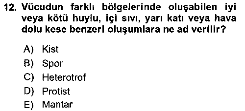 ISG208U Kimya ve Biyoloji Sektörlerinde İş Sağlığı ve Güvenliği çıkmış sınav sorusu 3