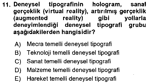 GIT202U İleri Tipografi çıkmış sınav sorusu 3