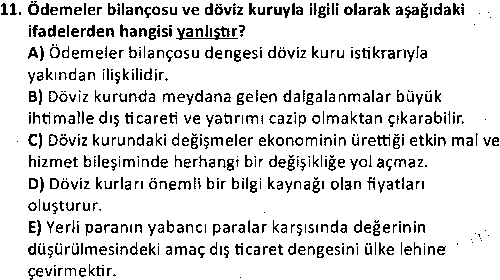 BS1004 Para ve Bankacılık çıkmış sınav sorusu 3