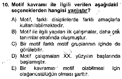 EDB206U Halk Masalları çıkmış sınav sorusu 2