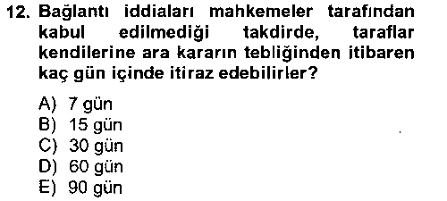 MLY408U Vergi Yargılaması Hukuku çıkmış sınav sorusu 3