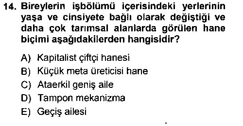 SOS319U Türkiye´nin Toplumsal Yapısı çıkmış sınav sorusu 3