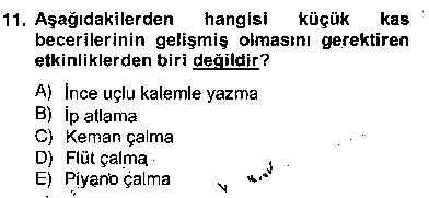 OKO402U İlköğretime Hazırlık Ve İlköğretim Programları çıkmış sınav sorusu 3