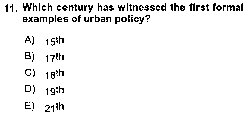 KYT206U Urban and Enviromental Policy çıkmış sınav sorusu 3