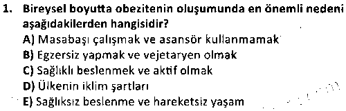 RKR3008 Yaşam Boyu Spor çıkmış sınav sorusu 1