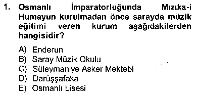 MUZ202U Okulöncesinde Müzik Eğitimi 2 çıkmış sınav sorusu 1