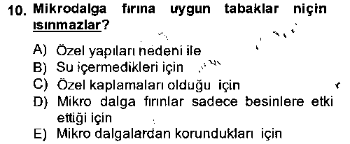 EVI102U Ev Teknolojisi çıkmış sınav sorusu 2