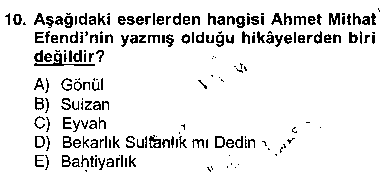 EDB204U Tanzimat Dönemi Türk Edebiyatı 2 çıkmış sınav sorusu 2