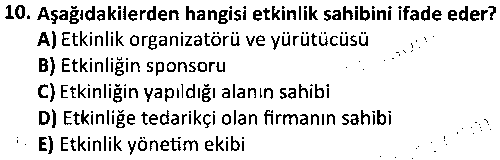 RKR3005 Rekreasyonda Kriz Yönetimi çıkmış sınav sorusu 2