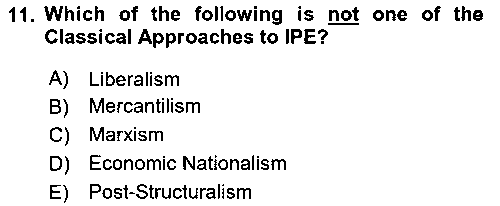 ULI459U Global Political Economy çıkmış sınav sorusu 3