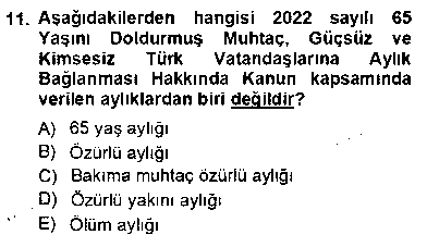IKY201U Belge Yönetimi ve Ofis Uygulamaları çıkmış sınav sorusu 2