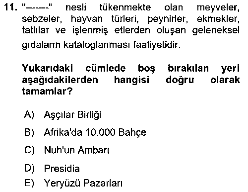 ASC214U Gastronomide Yeni Akımlar çıkmış sınav sorusu 3