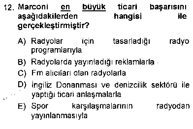 ILT205U Toplum ve İletişim çıkmış sınav sorusu 3