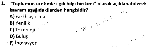 SYP1010 Spor Tesisleri İşletmeciliği çıkmış sınav sorusu 1