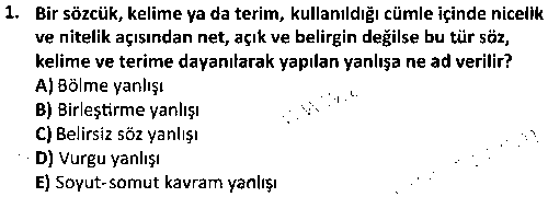 SOS1006 Mantık çıkmış sınav sorusu 1