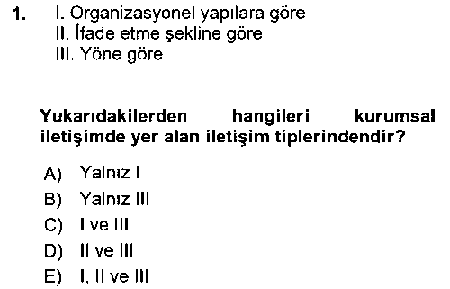 SMY206U Sosyal Medya ve Kurumsal İletişim çıkmış sınav sorusu 1
