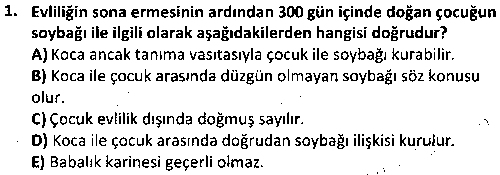 ÇGL3006 Çocuk Hakları ve Hukuku çıkmış sınav sorusu 1