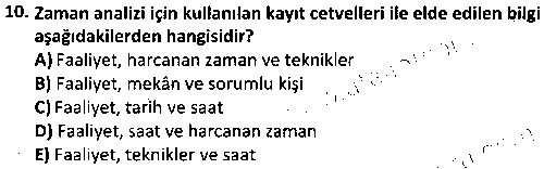 CMH2002 Çağrı Merkezi Yönetimi 2 çıkmış sınav sorusu 2