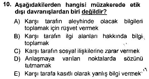 CMH201U Çatışma ve Stres Yönetimi 1 çıkmış sınav sorusu 1