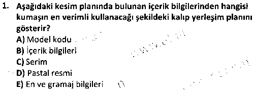 TMT2005 Temel Dikim Teknikleri 1 çıkmış sınav sorusu 1