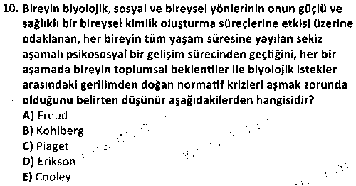 SOS2002 Aile Sosyolojisi çıkmış sınav sorusu 2