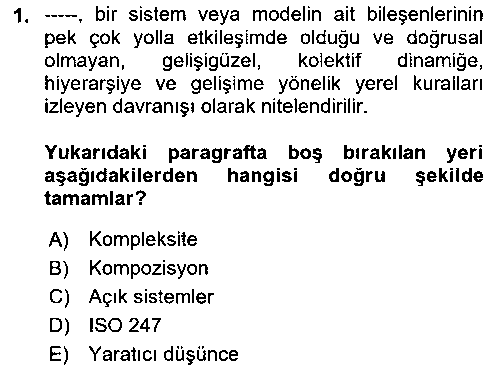 GIT305U Görsel Sistem Tasarımları çıkmış sınav sorusu 1