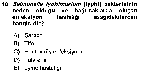 ISG208U Kimya ve Biyoloji Sektörlerinde İş Sağlığı ve Güvenliği çıkmış sınav sorusu 2