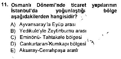 KMT203U Türkiye´nin Kültürel Mirası 1 çıkmış sınav sorusu 3