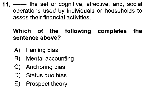 IKT321U Behavioral Economics çıkmış sınav sorusu 3