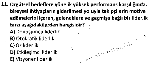 CMH2003 Çağrı Merkezi Yönetimi 1 çıkmış sınav sorusu 3