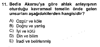 FEL406U Türkiye´de Felsefenin Gelişimi 2 çıkmış sınav sorusu 2