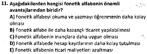GRF2005 Grafik Tasarımı 1 çıkmış sınav sorusu 3