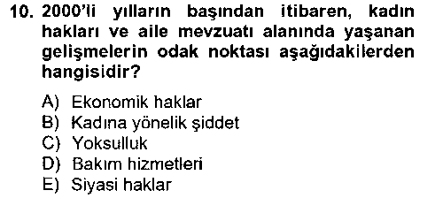 SHZ206U Sosyal Hizmet Mevzuatı çıkmış sınav sorusu 2