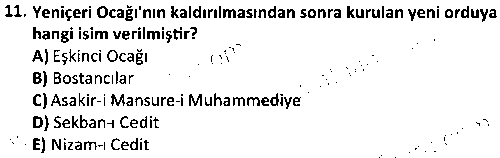 TAR4003 Türk Yenileşme Tarihi çıkmış sınav sorusu 3
