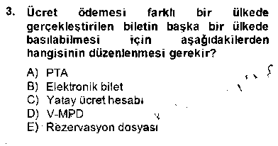TSH203U Bilet Satış çıkmış sınav sorusu 3