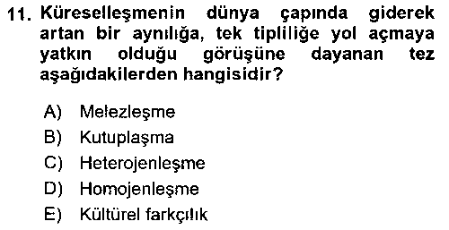 SOS402U Tüketim Sosyolojisi çıkmış sınav sorusu 3