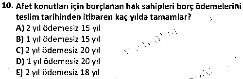 ADY2006 Olay Yönetim Sistemi çıkmış sınav sorusu 2