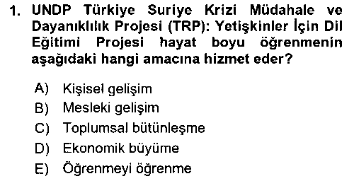 EVI211U Dijital Ailede Öğrenme Ve Farkındalık çıkmış sınav sorusu 1