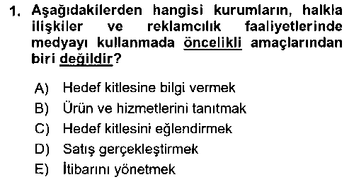 HIT310U Medyada Yapım çıkmış sınav sorusu 1