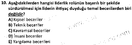 SPB3003 Rekreasyon Liderliği çıkmış sınav sorusu 2