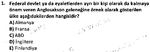 SOH2015 Yerel Yönetimler ve Sosyal Hizmet çıkmış sınav sorusu 1