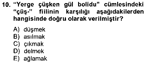 TDE304U Çağdaş Türk Yazı Dilleri 2 çıkmış sınav sorusu 2